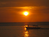 Amazing sunset in Dive and Trek Resort in Bauan, Batangas