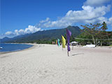 White sand beach in Laiya, Batangas
