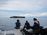 On our way to Pescador Island