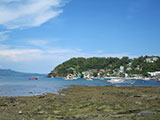 Low tide view in Sabang Puerto, Galera