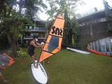 Windsurfing in Batangas