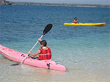 Kayaking in Hundred Islands