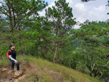 Descending Mt Ugo 2