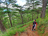 Descending Mt Ugo 4