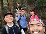 Ascending Mt Arayat North Peak 2