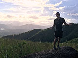 Descending Mt Maynuba 2